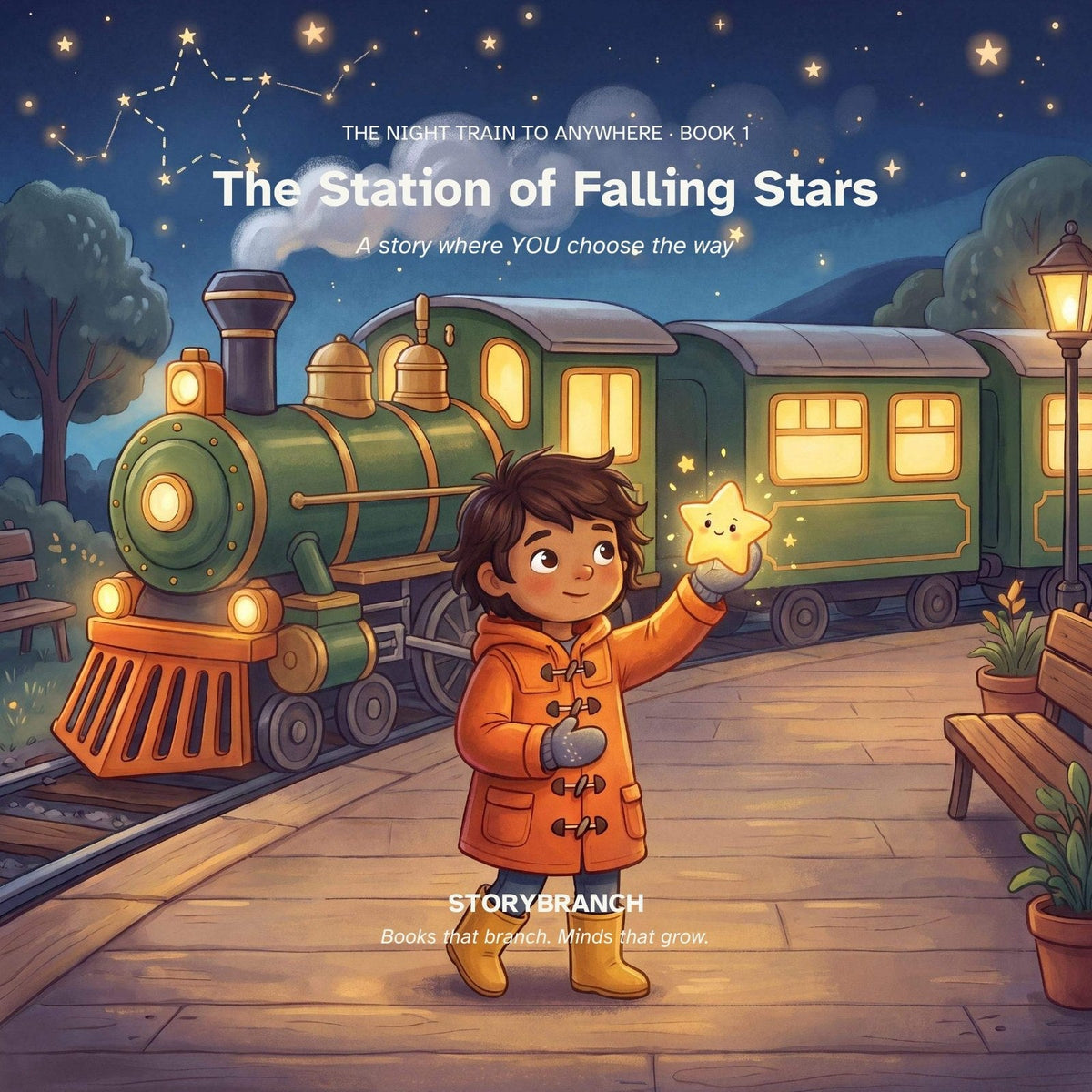 Front cover of Book 01 · The Station of Falling Stars