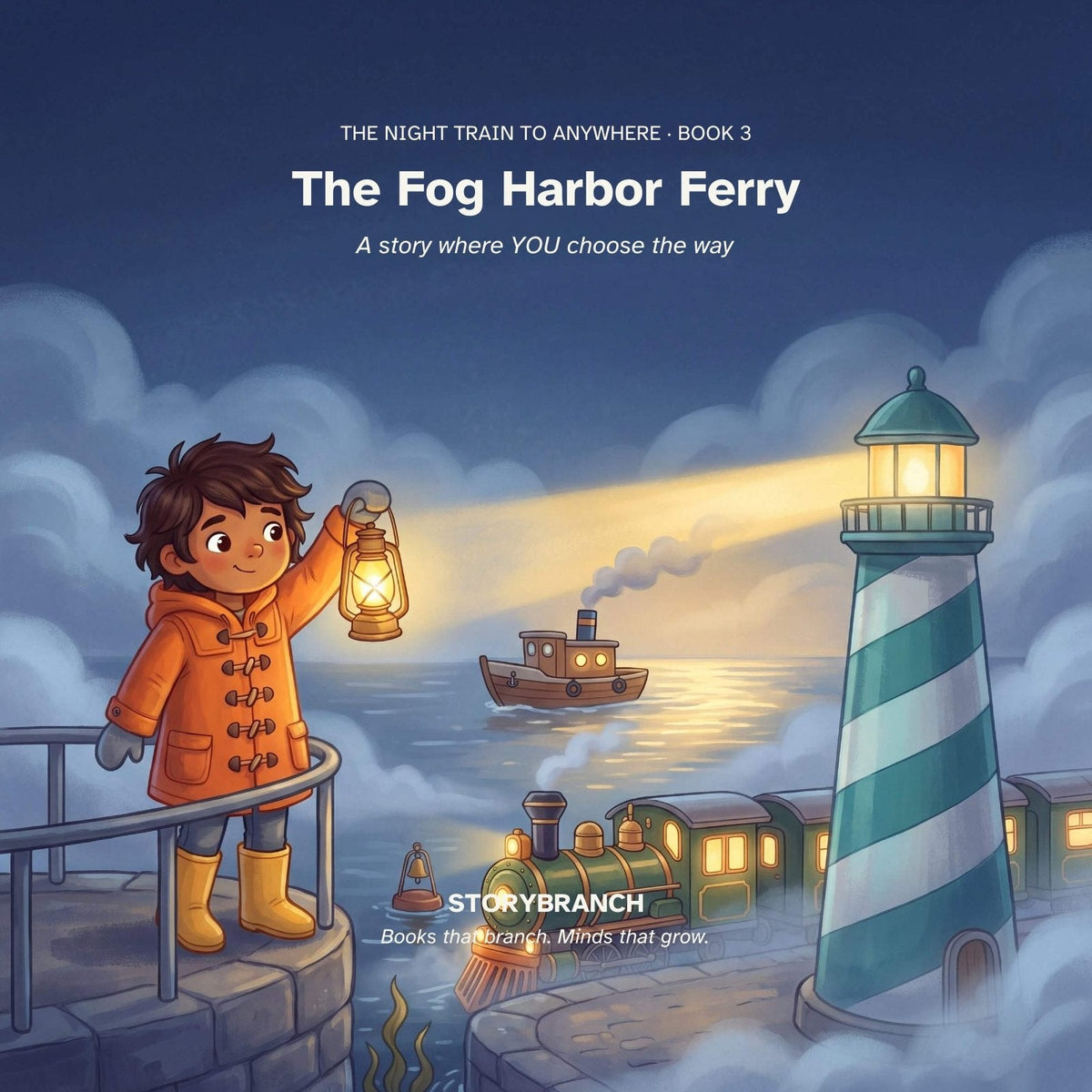 Front cover of Book 03 · The Fog Harbor Ferry
