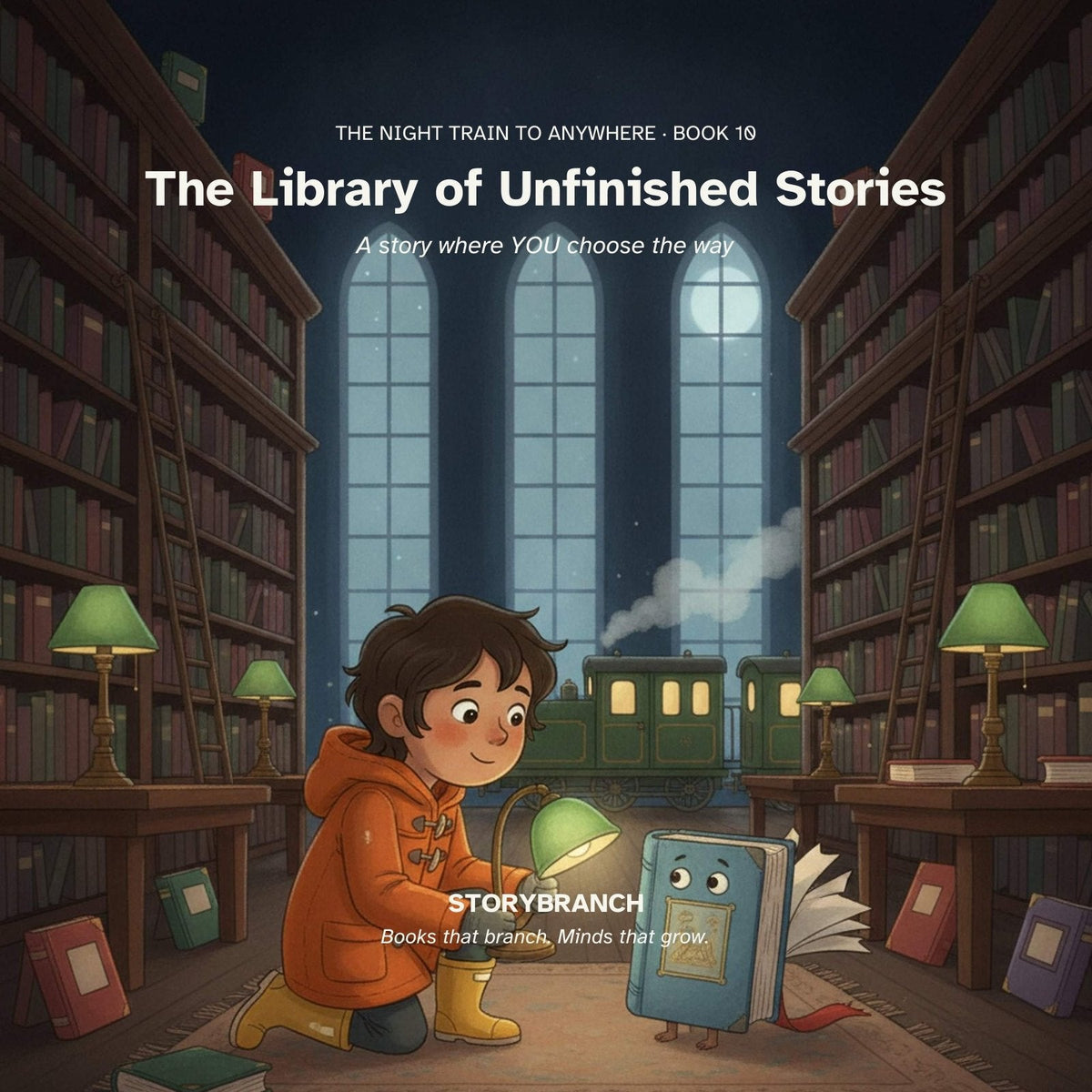 Front cover of Book 10 · The Library of Unfinished Stories
