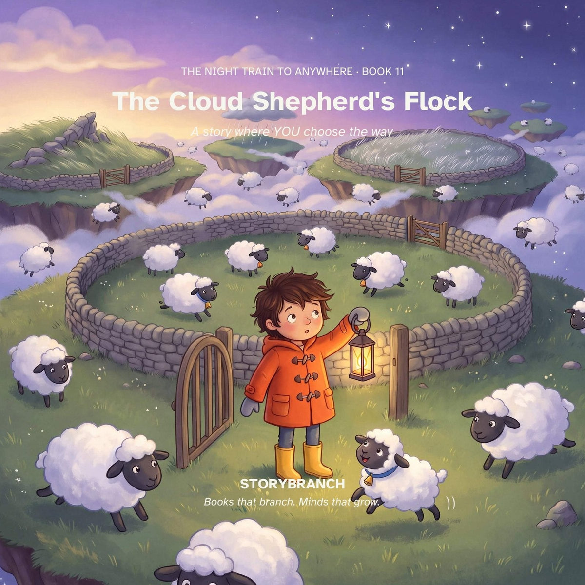 Front cover of Book 11 · The Cloud Shepherd's Flock