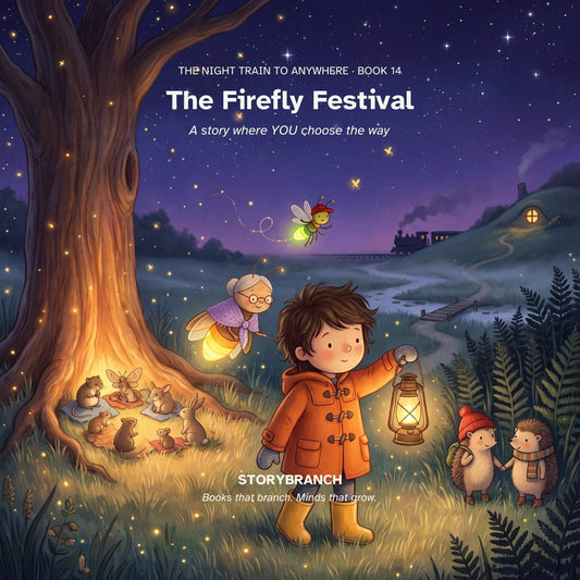 Front cover of Book 14 · The Firefly Festival