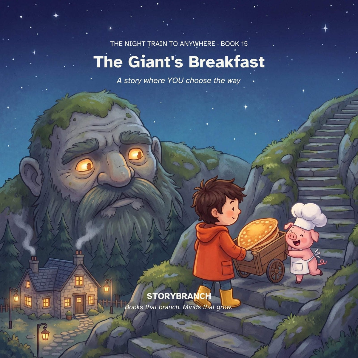 Front cover of Book 15 · The Giant's Breakfast