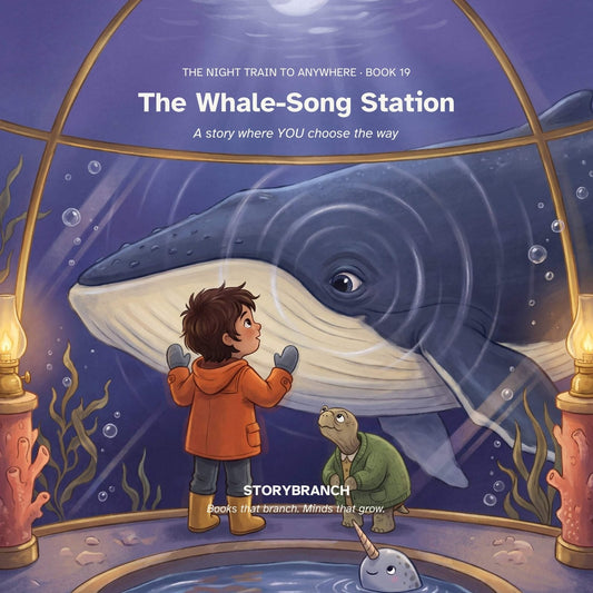 Front cover of Book 19 · The Whale-Song Station
