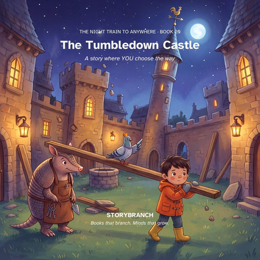 Front cover of Book 20 · The Tumbledown Castle
