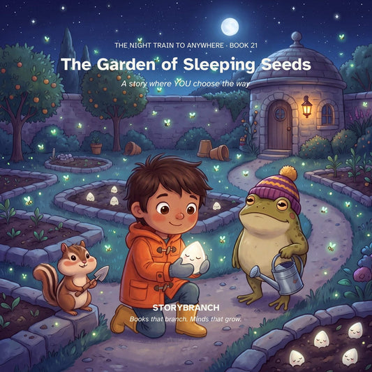 Front cover of Book 21 · The Garden of Sleeping Seeds
