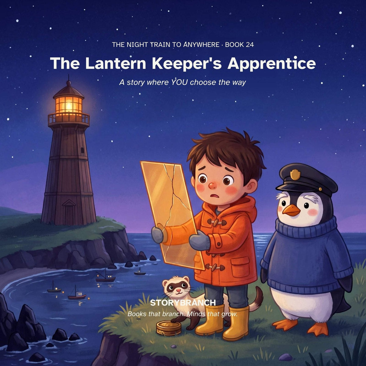 Front cover of Book 24 · The Lantern Keeper's Apprentice