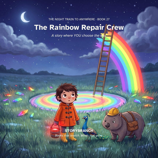 Front cover of Book 27 · The Rainbow Repair Crew